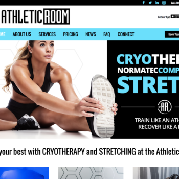 Website Design: The Athletic Room